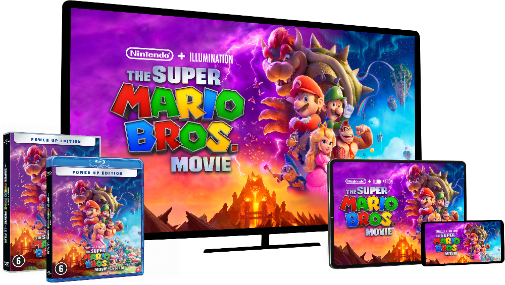 The Super Mario Bros. Movie will be available on VOD, DVD, and Blu-Ray in Belgium from June 21, 2023 on MoviePulp.